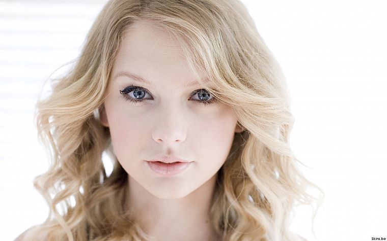 blondes, women, Taylor Swift, celebrity, singers, faces - desktop wallpaper