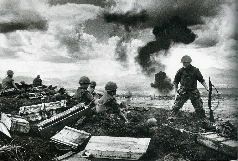 combat, World War II, David Douglas Duncan - desktop wallpaper