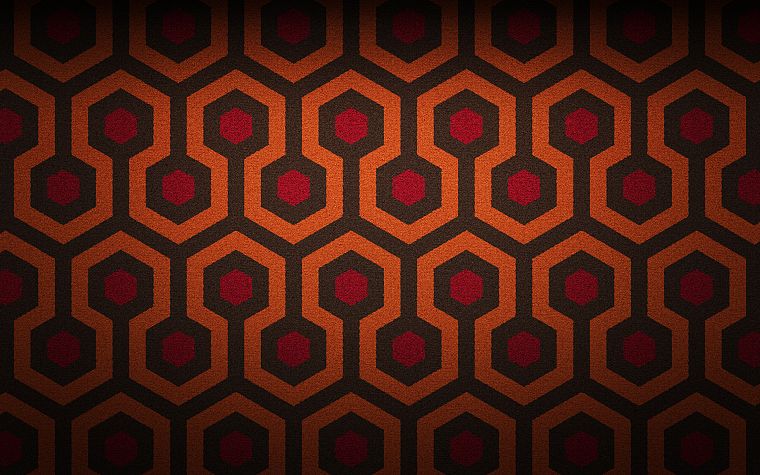 abstract, minimalistic, design, patterns, The Shining, carpet - desktop wallpaper