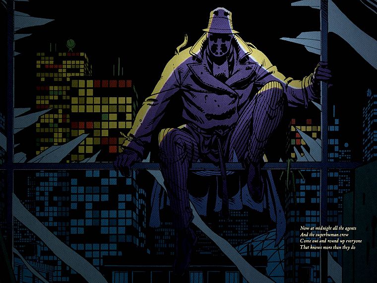 Watchmen, comics, Rorschach - desktop wallpaper