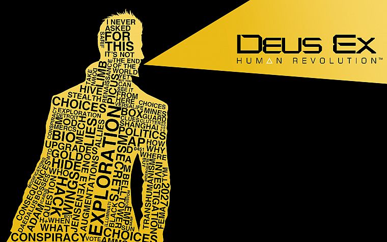 video games, Deus Ex, Deus Ex: Human Revolution - desktop wallpaper
