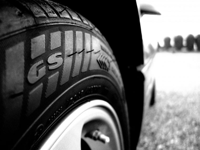 cars, grayscale, monochrome, wheels, car tires - desktop wallpaper
