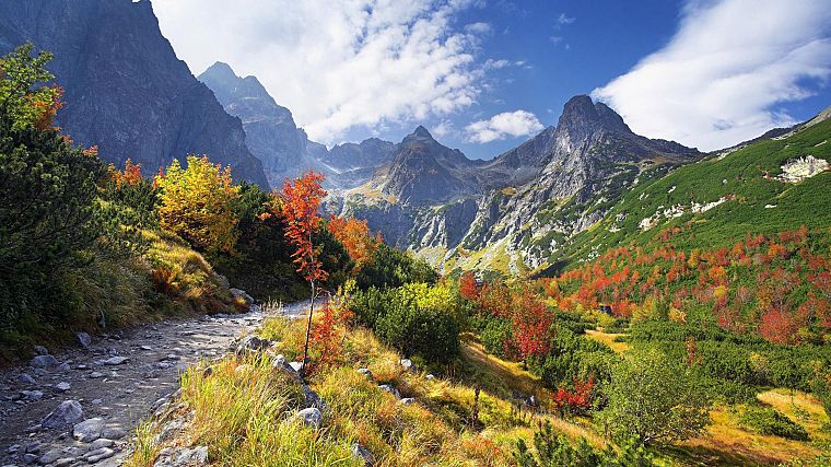 mountains, landscapes, valleys, Slovakia - desktop wallpaper