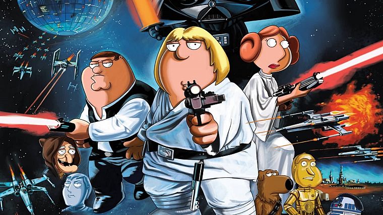 Star Wars, Family Guy - desktop wallpaper