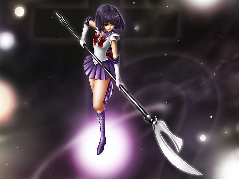 anime, sailor uniforms, Sailor Saturn, Bishoujo Senshi Sailor Moon, sailor scouts - desktop wallpaper