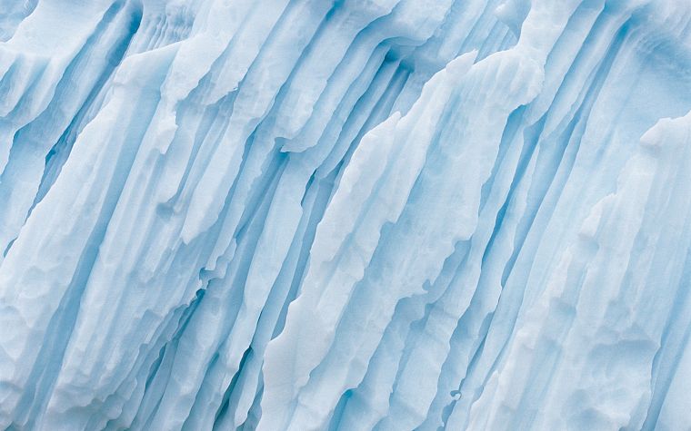 ice, snow, cold, icebergs - desktop wallpaper