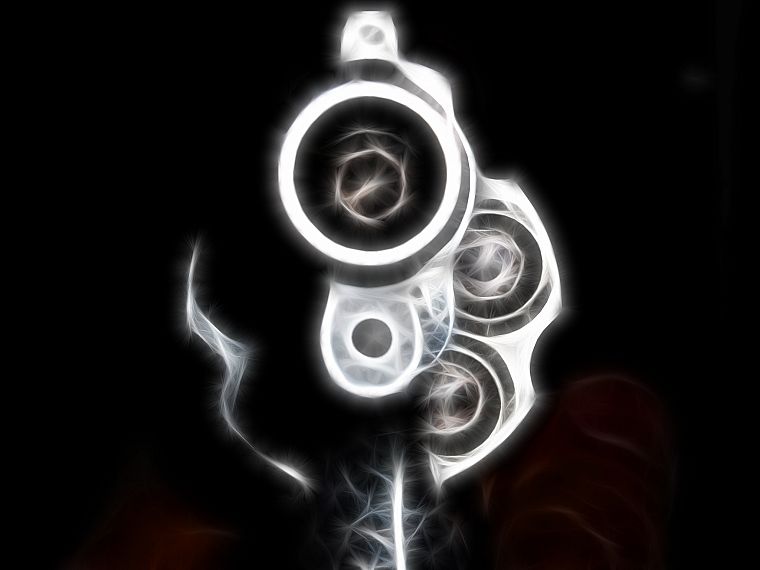 guns, energy, Fractalius - desktop wallpaper