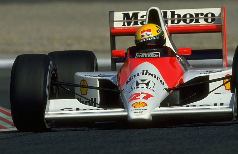 Formula One, vehicles, Ayrton Senna, McLaren, 1990 - desktop wallpaper