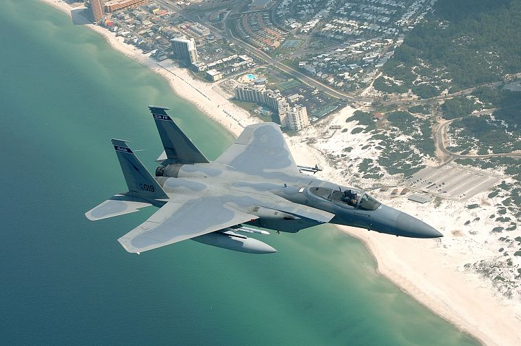 aircraft, planes, vehicles, F-15 Eagle, jet aircraft, fighter jets - desktop wallpaper
