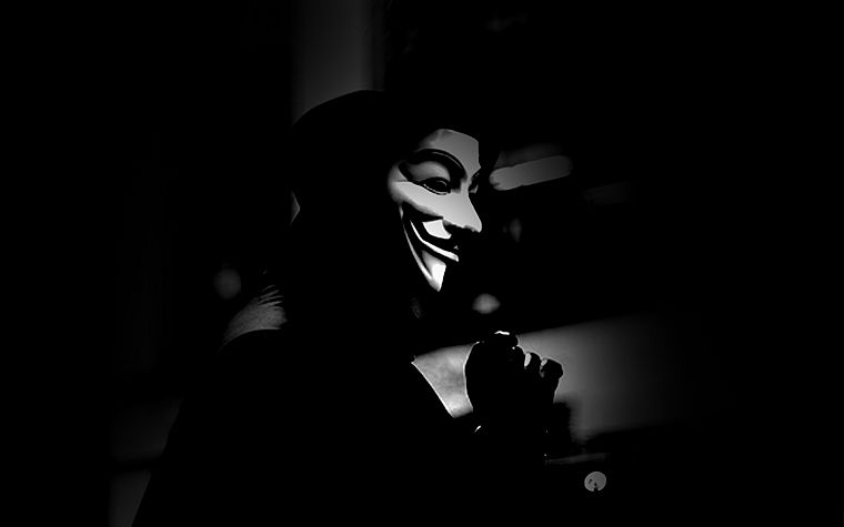 Anonymous, V for Vendetta - desktop wallpaper