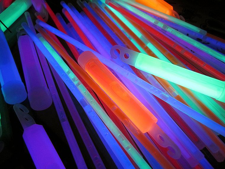 glowing, rave, trippy, glow, stick - desktop wallpaper