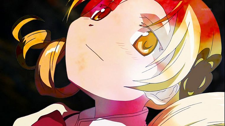blondes, Mahou Shoujo Madoka Magica, Tomoe Mami, anime, golden eyes, anime girls - desktop wallpaper