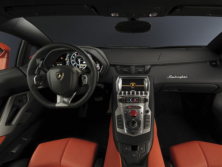 dashboards, Lamborghini Aventador - desktop wallpaper