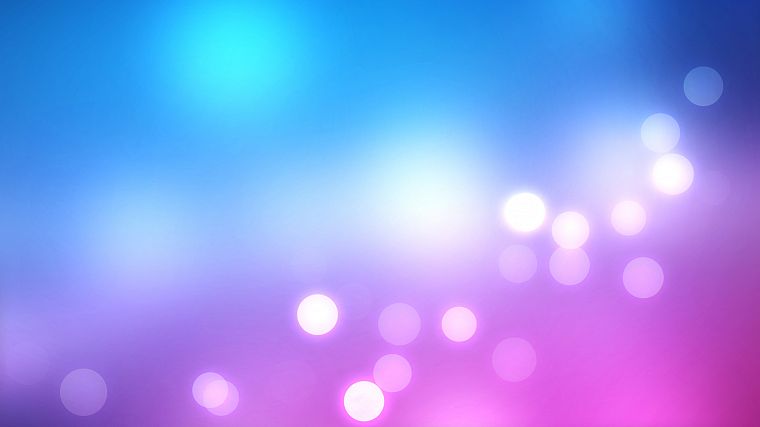 abstract, blue, minimalistic, purple, bokeh, blurred - desktop wallpaper