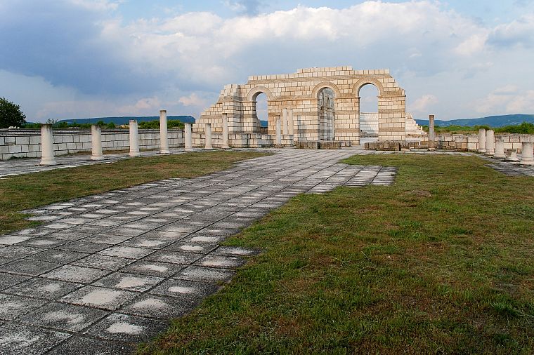 ruins, Bulgaria, Big Basilica - desktop wallpaper