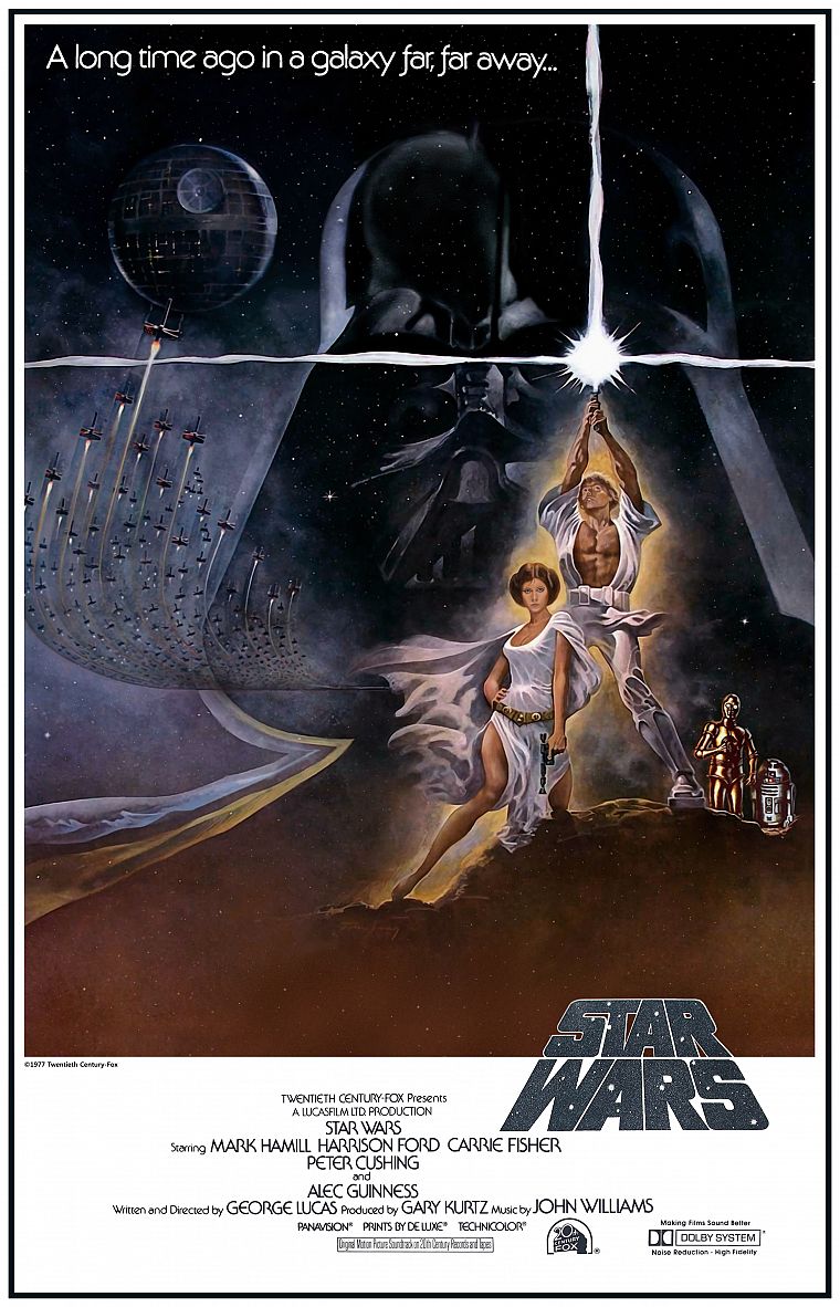 Star Wars, movie posters - desktop wallpaper