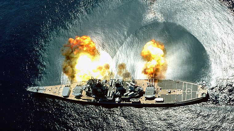 USS Missouri, vehicles, battleships - desktop wallpaper