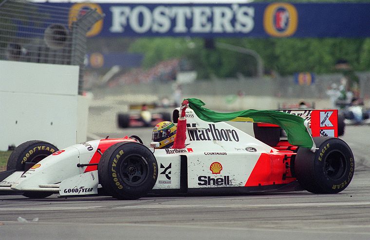 cars, Ayrton Senna, races, 1993 - desktop wallpaper