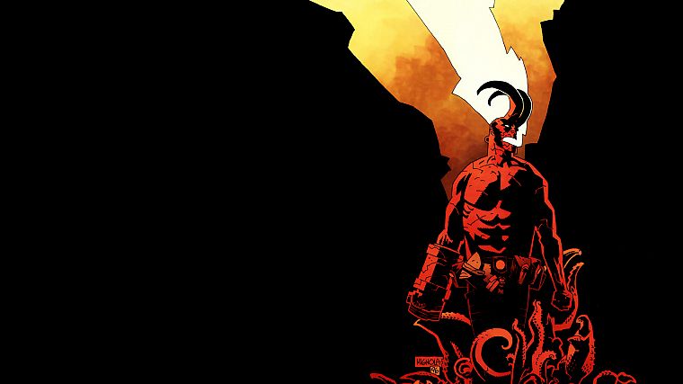 comics, Hellboy - desktop wallpaper