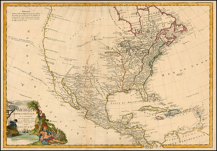 maps, North America - desktop wallpaper
