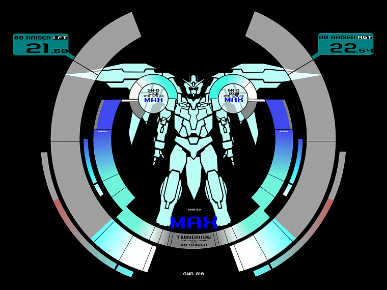 Gundam, vectors - desktop wallpaper