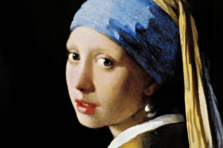paintings, artwork, Johannes Vermeer, The Girl with a Pearl Earring - desktop wallpaper
