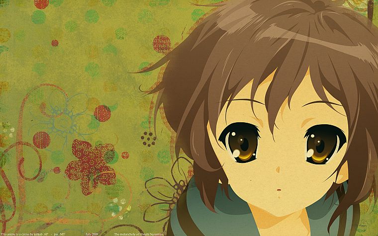 Nagato Yuki, The Melancholy of Haruhi Suzumiya - desktop wallpaper