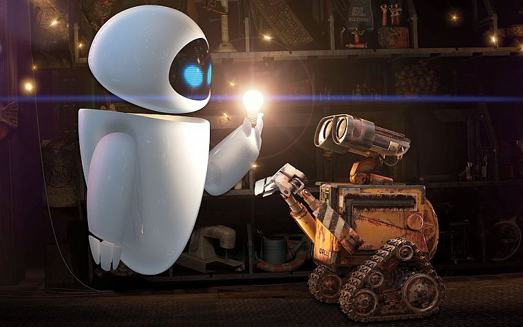 Wall-E, animation - desktop wallpaper