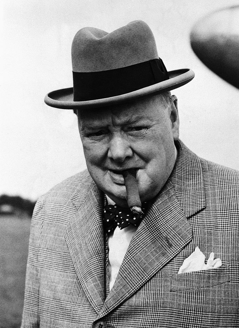 Winston Churchill - desktop wallpaper