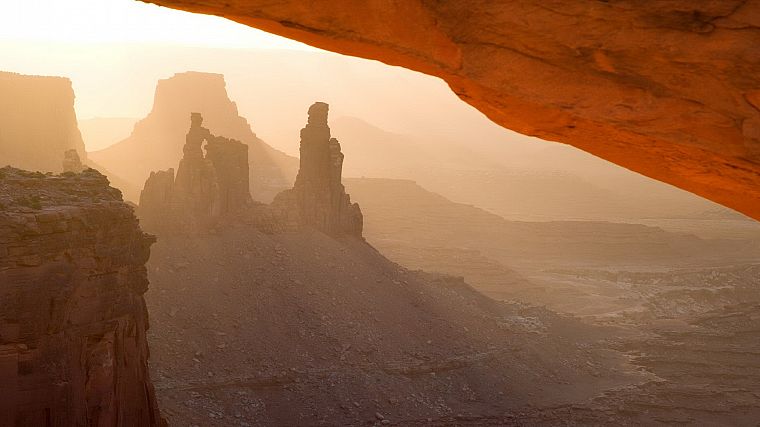 Utah, arch, National Park, rock formations, Canyonlands National Park - desktop wallpaper