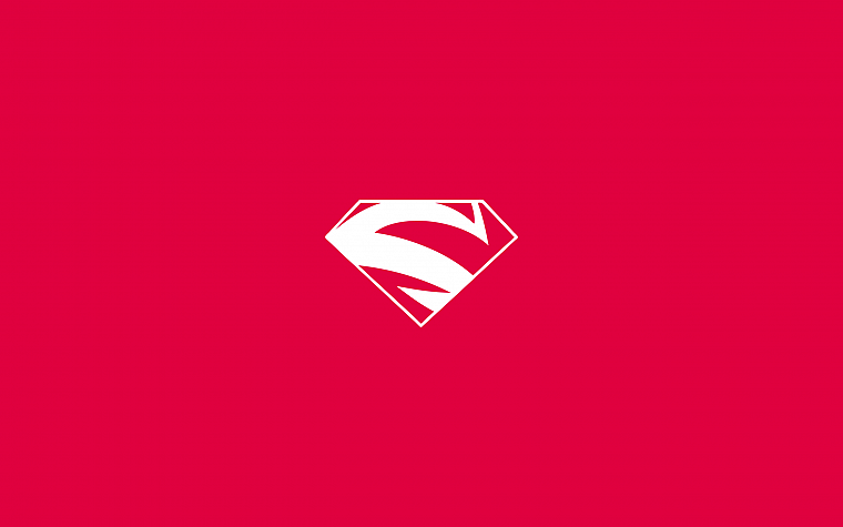 red, DC Comics, Superman, Superman Logo - desktop wallpaper