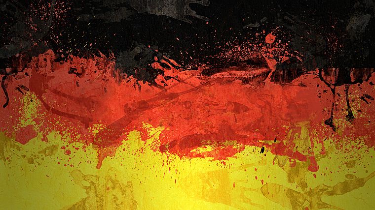 Germany, flags - desktop wallpaper