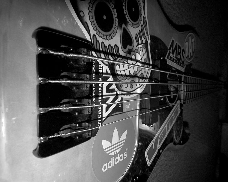 bass guitars, guitars - desktop wallpaper