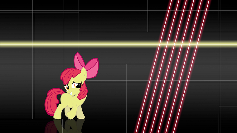 My Little Pony, backgrounds, Apple Bloom - desktop wallpaper