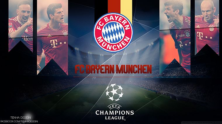 sports, soccer, Champions League, football teams, Bayern, Uefa Champions League, bayern munich, Bundesliga, Bayern Munchen, football players - desktop wallpaper
