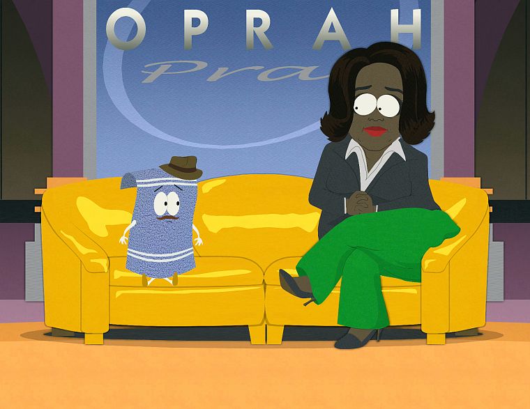 South Park, Oprah Winfrey, Towelie - desktop wallpaper