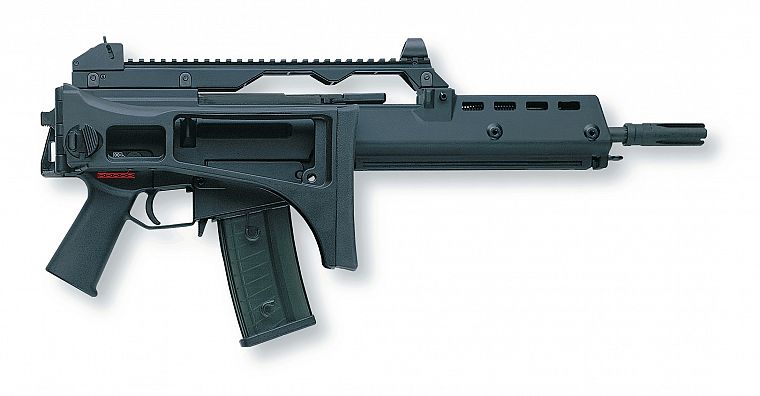 rifles, guns, Heckler and Koch, G36, assault rifle, German - desktop wallpaper