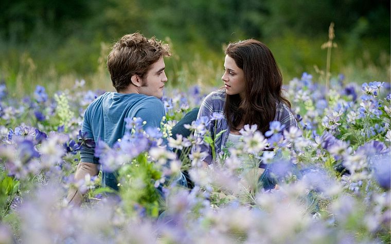 Kristen Stewart, Twilight, Robert Pattinson, Edward Cullen, Bella Swan - desktop wallpaper