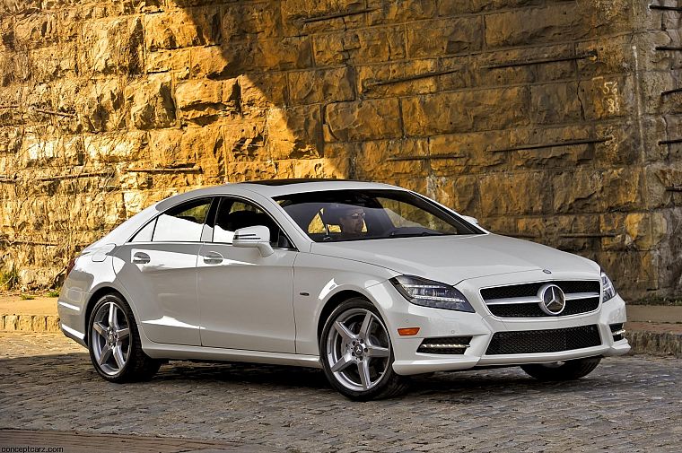 cars, white cars, Mercedes-Benz CLS-Class, Mercedes-Benz, CLS - desktop wallpaper