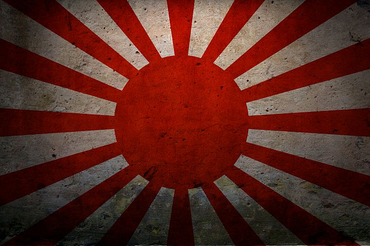 Japan, like nazi flag - desktop wallpaper