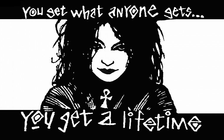 black and white, death, quotes, endless, Sandman, Neil Gaiman - desktop wallpaper