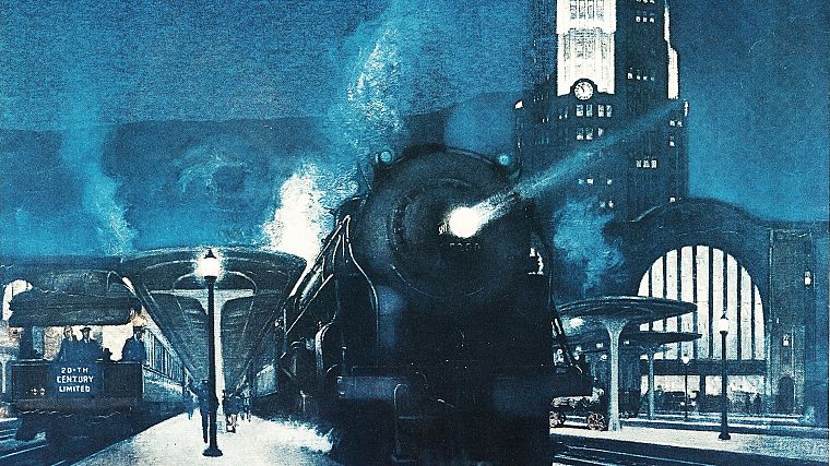 engines, trains, steam locomotives, railroads - desktop wallpaper