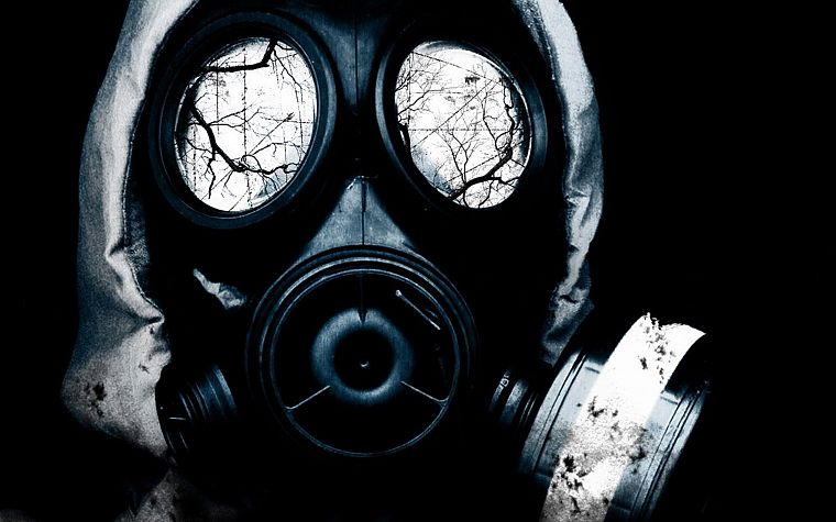 gas masks - desktop wallpaper