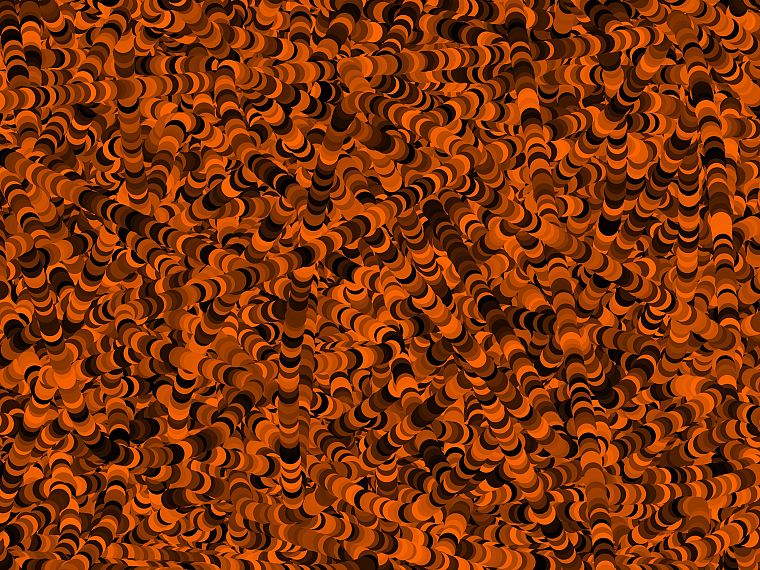 Bender, abstract, orange - desktop wallpaper