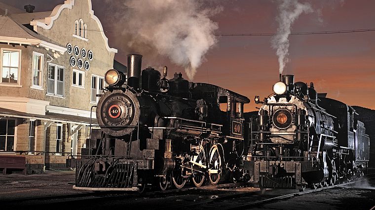 steam, trains, Nevada, museum, locomotives - desktop wallpaper