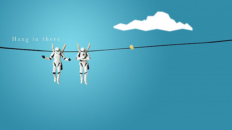 Star Wars, stormtroopers, funny, Clone Troopers - desktop wallpaper