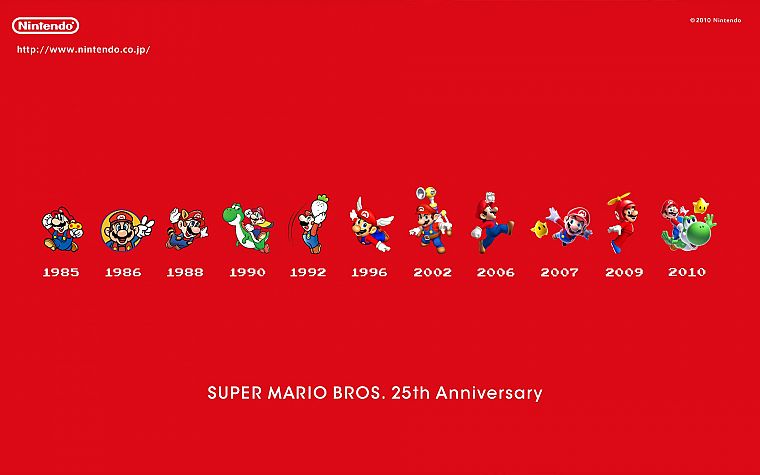 Nintendo, Mario Bros, Super Mario, Super Mario Bros., simple background - desktop wallpaper