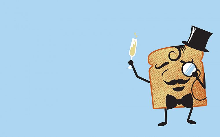toast - desktop wallpaper