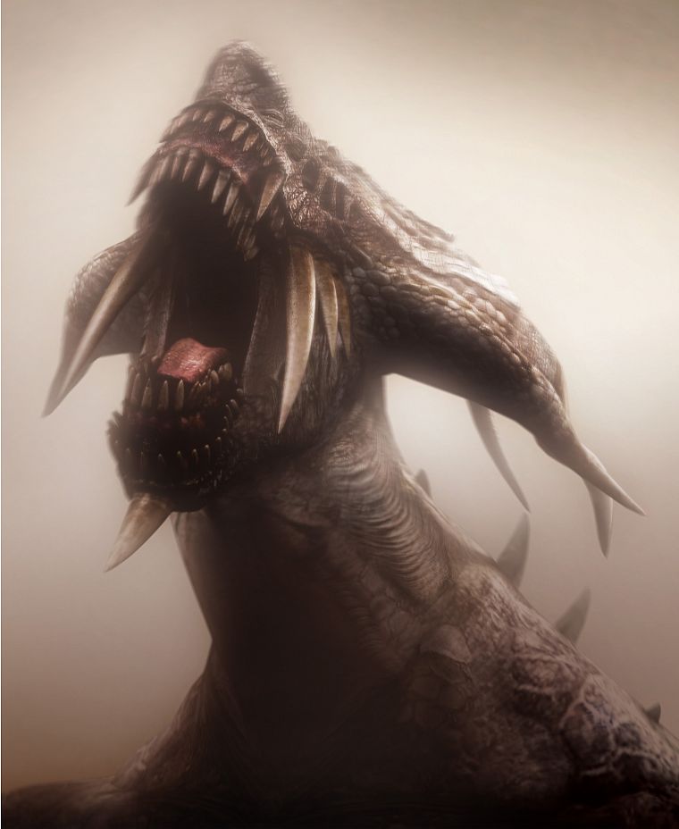 Demon Souls, Dragon God - desktop wallpaper