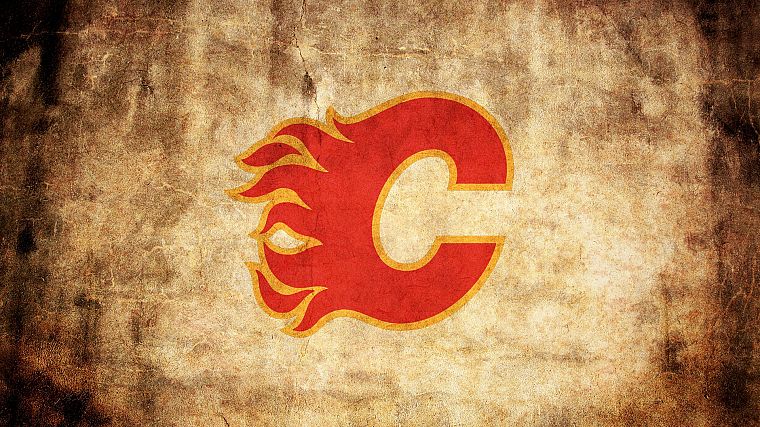 flames, team, Canada, hockey, logos, Calgary Flames - desktop wallpaper